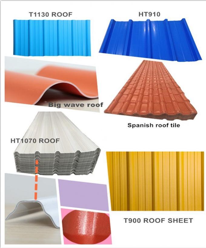 China Manufacturer′s UV-Resistant PVC Roofing Tile Modern Design ASA Synthetic Resin Tile for Spanish Villa House Project
