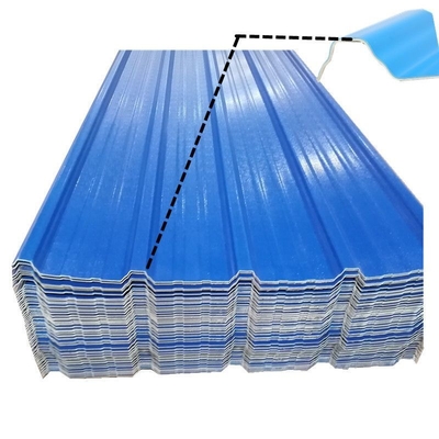 2.000kg Paquet Poids brut PVC/UPVC tôle ondulée pour l'isolation thermique dans le matériau de construction