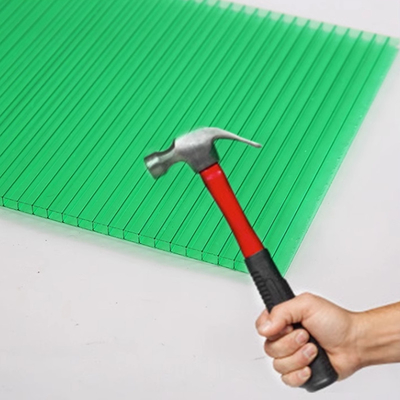 Feuille de polycarbonate de rétroviseur / Feuille de PC légère avec protection UV Surface double polie