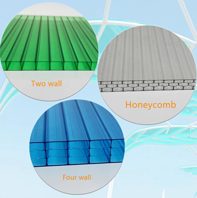 Feuille de polycarbonate de rétroviseur / Feuille de PC légère avec protection UV Surface double polie