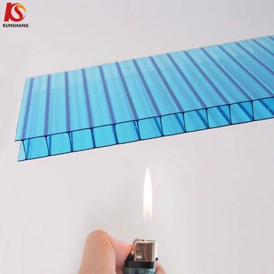 Feu retardant en polycarbonate à double polissage avec transmission lumineuse