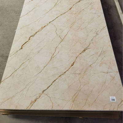 Panneaux muraux en PVC ignifuges Décorations pour panneaux muraux UV pour appartements haut de gamme
