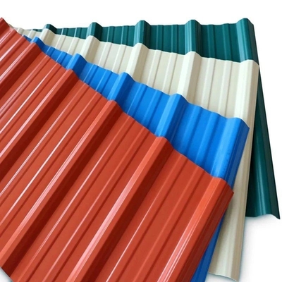 Brick Red High Strength UPVC Roofing Sheets avec revêtement ASA coloré et OEM Oui