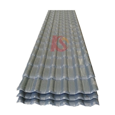 Longueur personnalisée 2.3-3.0MM ASA PVC Carreaux de résine Trapézoïdale tôle de toiture ondulée pour une haute résistance aux chocs et forte