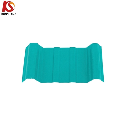 Fourniture de tôles de toiture ondulées en PVC/UPVC