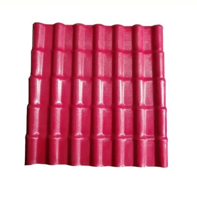 2.3-3.0 mm Épaisseur Plastique industriel ménager ASA Panneaux de toiture isolants ondulés espagnols