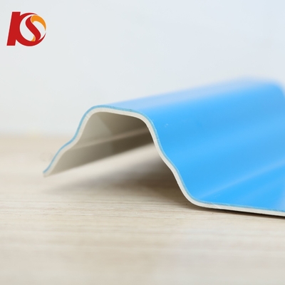 Laminas Techo PVC/UPVC Plaque de toiture en plastique 1070mm 1130mm pour entrepôt dans les carreaux de toiture simples OEM Oui