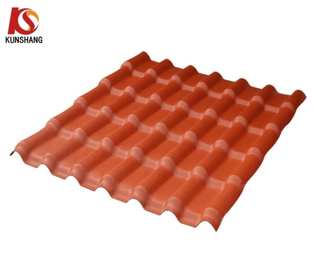 Longueur personnalisée PVC Spanish Roofing Tile avec ASA durable et OEM Package Taille 35.00cm * 30.00cm * 15.00cm