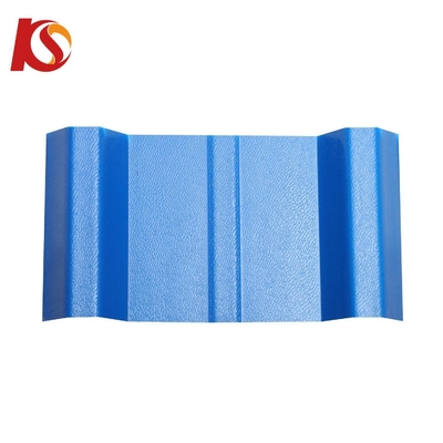 Couche ASA durable en plastique ondulé en PVC en UPVC