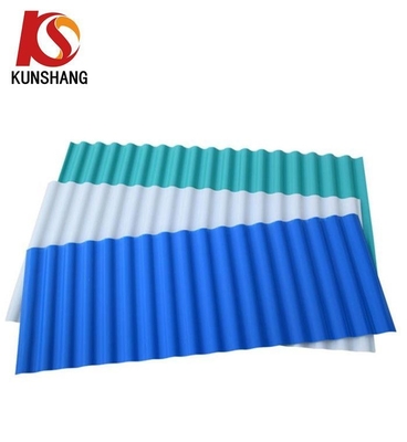 ASA PVC Anti-corrosion Lamines De PVC UPVC Carreaux de tôle de toiture en rouge clair Design coloré