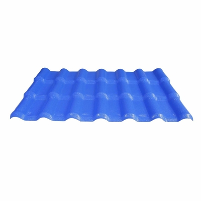 Carreaux de toiture en plastique à l'épreuve de l'eau Teja UPVC Espanola Espagnol ASA Carreaux de toiture en PVC