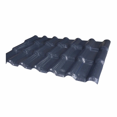 1050mm*11826mm PVC Teja Espanola espagnol ASA revêtement de toit en résine synthétique feuille de carreaux parfaite pour les carreaux S et abordable