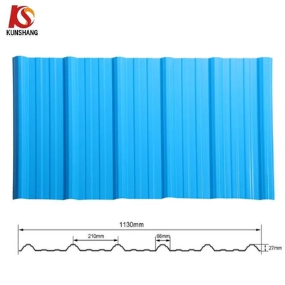 1.5-3.0 mm Épaisseur bonne vente tôle de toiture en plastique ondulé PVC matériaux de toiture ASA tôle de toiture en UPVC 1070mmx11800mm