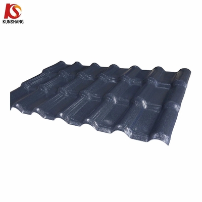 Carreaux de toiture en PVC personnalisés pour des carreaux de toiture en PVC en résine synthétique facilement assemblés