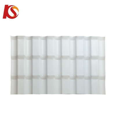 Design Matériaux de construction ASA Feuille de PVC avec poids personnalisé/m2 de 3,8-5,7 kg dans le style espagnol