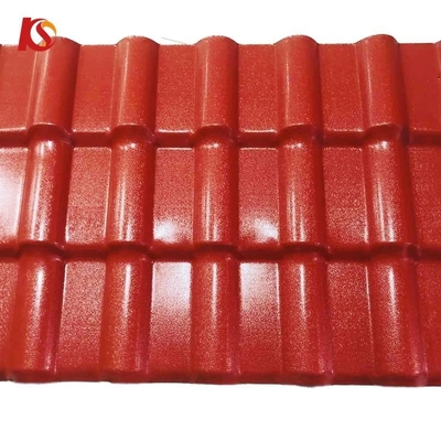 Carreaux de toiture légers de style côtier pour l'extérieur Code H.S. 39259000 Poids/M2 3,8-5,7 kg Conception extérieure