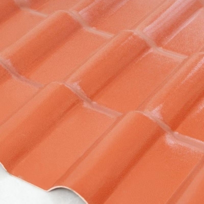 Carreaux de toiture espagnols en résine plastique d'une épaisseur de 2,3 à 3,0 mm et taille de l'emballage 35,00 cm * 30,00 cm * 15,00 cm