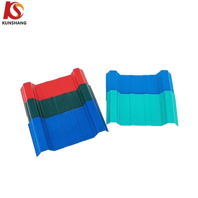 930mm largeur ASA revêtement PVC Lamina De Tejas couleur personnalisée en UPVC avec OEM