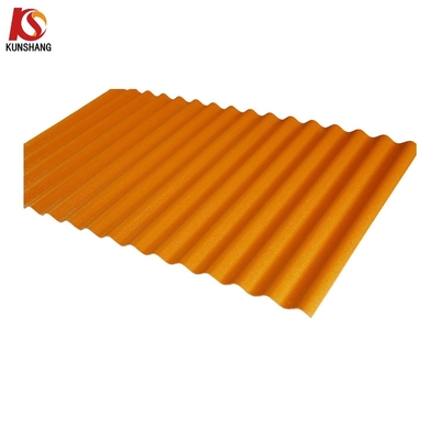 1070mmx5900mm PVC personnalisé Tejas Carreaux de toiture en plastique 1130mm ondulé UPVC feuille de toiture avec installation facile