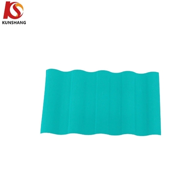 1070mmx5900mm PVC personnalisé Tejas Carreaux de toiture en plastique 1130mm ondulé UPVC feuille de toiture avec installation facile