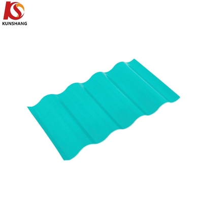 1070mmx5900mm PVC personnalisé Tejas Carreaux de toiture en plastique 1130mm ondulé UPVC feuille de toiture avec installation facile