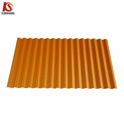 Fourniture de carreaux de toiture en PVC anti-corrosion de type en PVC avec une largeur de 1130 mm