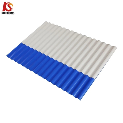 Fourniture de carreaux de toiture en PVC anti-corrosion de type en PVC avec une largeur de 1130 mm