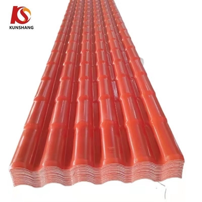 Carreaux de tôle de toiture en PVC gris ASA pour le toit de la maison et le paquet Taille 35,00cm * 30,00cm * 15,00cm gris