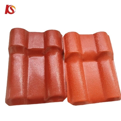 2.000kg poids brut Carreaux de toiture en PVC ASA personnalisés avec matériau imperméable à l'eau résine synthétique