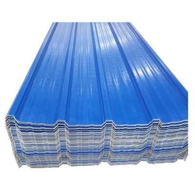 Couleur 930mm largeur Tejas PVC ondulé UPVC plaques de toiture en plastique pour les besoins des clients