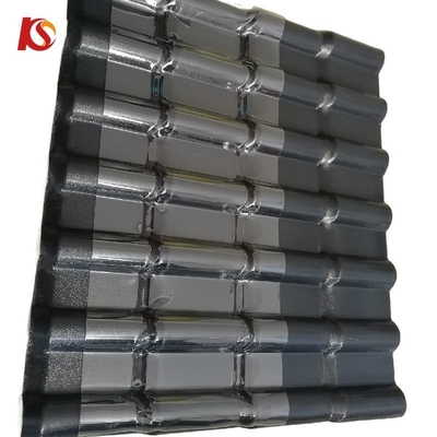 S Carreaux H.S. Code 39259000 tôles ondulées de toiture en UPVC/PVC en plastique pour toiture en résine synthétique espagnole
