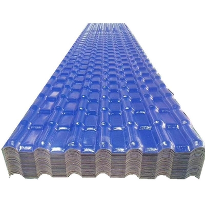 39259000 Code H.S PVC ASA Plaque de toit de bâtiment avec 30 ans de durée de vie 35.00cm * 30.00cm * 15.00cm Taille du paquet et vente au détail
