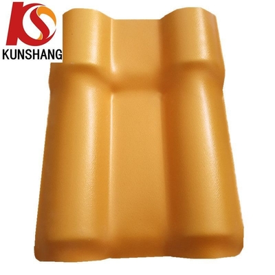 39259000 Code H.S PVC ASA Plaque de toit de bâtiment avec 30 ans de durée de vie 35.00cm * 30.00cm * 15.00cm Taille du paquet et vente au détail