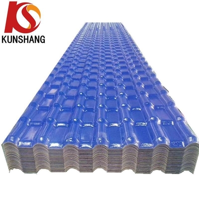 Protection contre les incendies personnalisée 4 couches espagnole ASA PVC mise à niveau carreaux de toiture en résine synthétique avec et B1 Certification