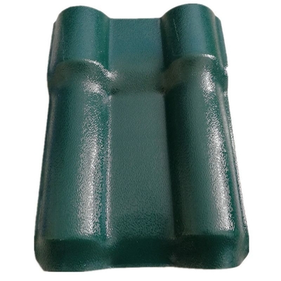 Protection contre les incendies personnalisée 4 couches espagnole ASA PVC mise à niveau carreaux de toiture en résine synthétique avec et B1 Certification