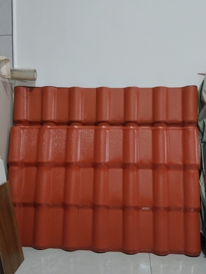 ASA Spanish Roof Sheet Fireproof Waterproof Carreaux de toiture durables et élégants avec une épaisseur de 2,3 à 3,0 mm