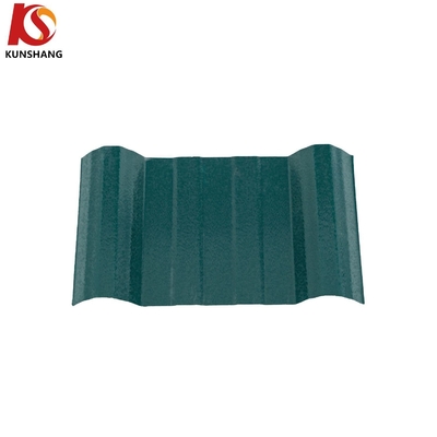 900mm Largeur Trapézoïdale Plaques ondulées couleur en plastique ASA PVC Plaque de toiture pour les clients OEM