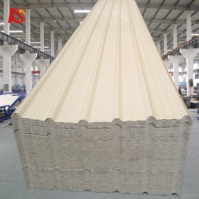 Matériaux de construction largement utilisés Matériaux de construction populaires imperméables à l'eau, ignifuges, anti-corrosifs La feuille de toit en PVC avec OEM 1130mmx11800mm
