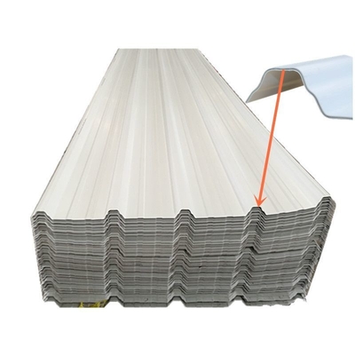 Taille personnalisée Carreaux de toiture en PVC de différentes couleurs avec durée de vie et 2.000 kg de poids brut de l'emballage en Terra Cotta