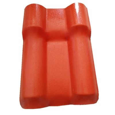 Liste des matériaux de construction ASA Carreaux de toiture synthétiques en résine d'une épaisseur de 2,3 à 3,0 mm et une durabilité de couleur de 10 ans