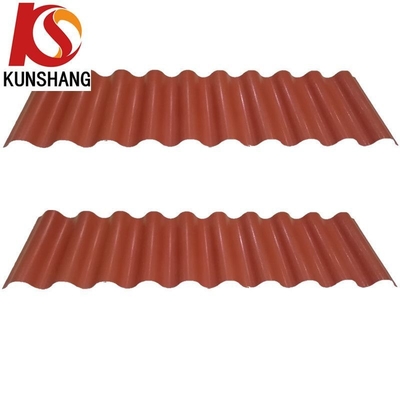 Durable 1,3-3,0 mm épaisseur carreaux de toiture en PVC toute la vie Catégorie de produit en plastique Package Poids brut 2.000kg Plain