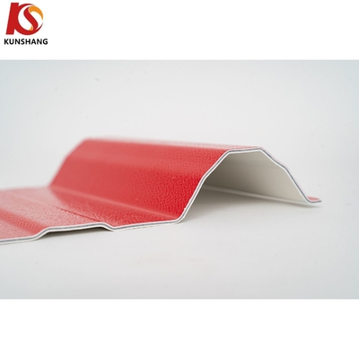 Construction de maisons extérieures en UPVC moderne T1070 PVC Roofing Shingle/Roof Sheet avec surface ASA Épaisseur de 1,2 à 3,0 mm