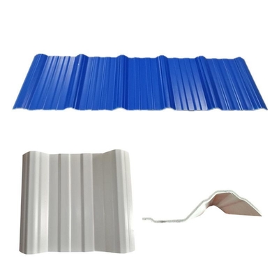 Des feuilles de toiture ondulées en UPVC écologiques de différentes couleurs et tailles 900 mm-1360 mm pour des solutions de toiture durables
