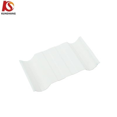 Carreaux de toiture classiques en UPVC, feuilles de toiture ondulées, couleurs variées Lamina De PVC Largeur 1130 mm