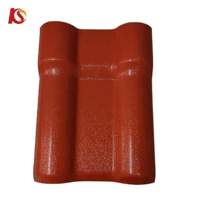 Carreaux de toiture en résine ASA résistant au feu et à l'eau avec une couleur durable de 15 ans Code H.S. 39259000 Longueur personnalisée