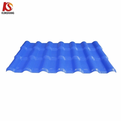 S Carreaux de chargement Quantité 4500-6000m2 par conteneur 1050mm Carreaux de toiture ASA Carreaux de toiture de couverture ASA PVC Carreaux de résine synthétique espagnol