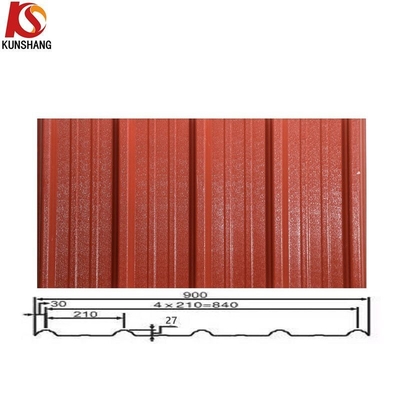 Légumes de couverture ondulée en UPVC pour les carreaux de toiture à 700 000 kg de poids brut