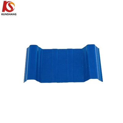 Carreaux de toiture en PVC Kunshang écologique personnalisé en plastique ondulé ASA enduit en PVC