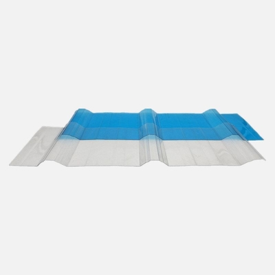Couche de protection UV 50um T840 tôle de toiture en polycarbonate ondulé pour tôle de polycarbonate transparente et panneaux PC transparents