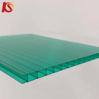 Protection contre la pluie brune haute brillante en plastique feuilles creuses en polycarbonate avec épaisseur de matériau durable 4 mm-40 mm